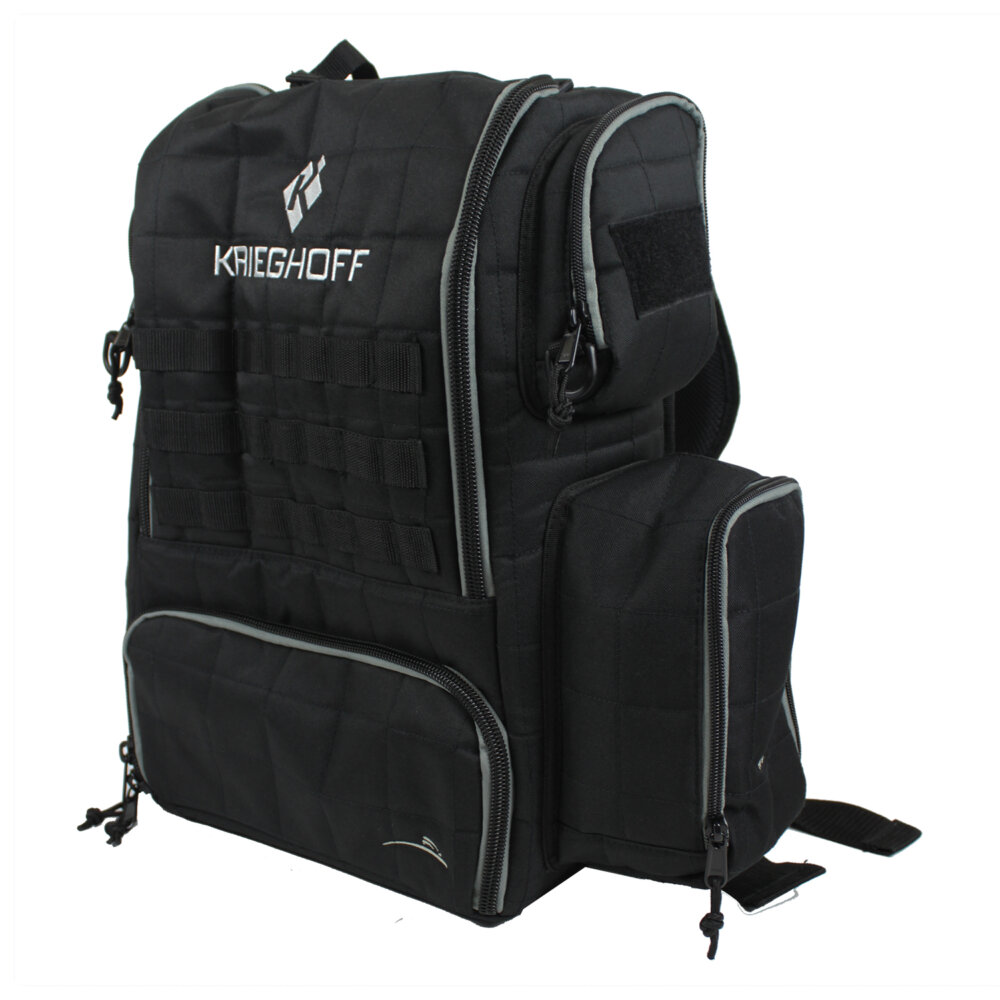 Deluxe Competition Range Backpack by Wild Hare, Black