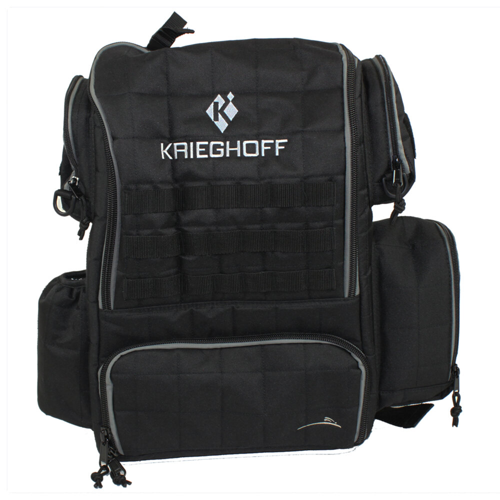 Deluxe Competition Range Backpack by Wild Hare, Black