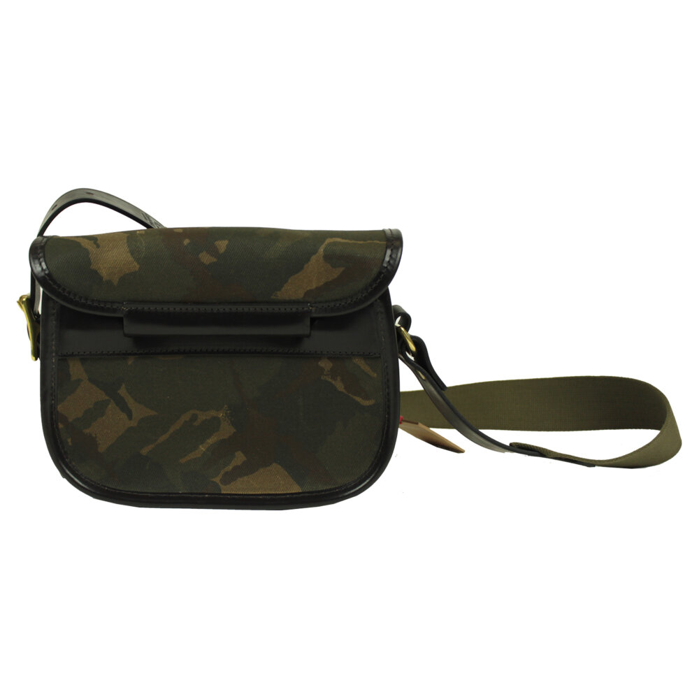 Waxed Camo Cartridge Bag by Croots England