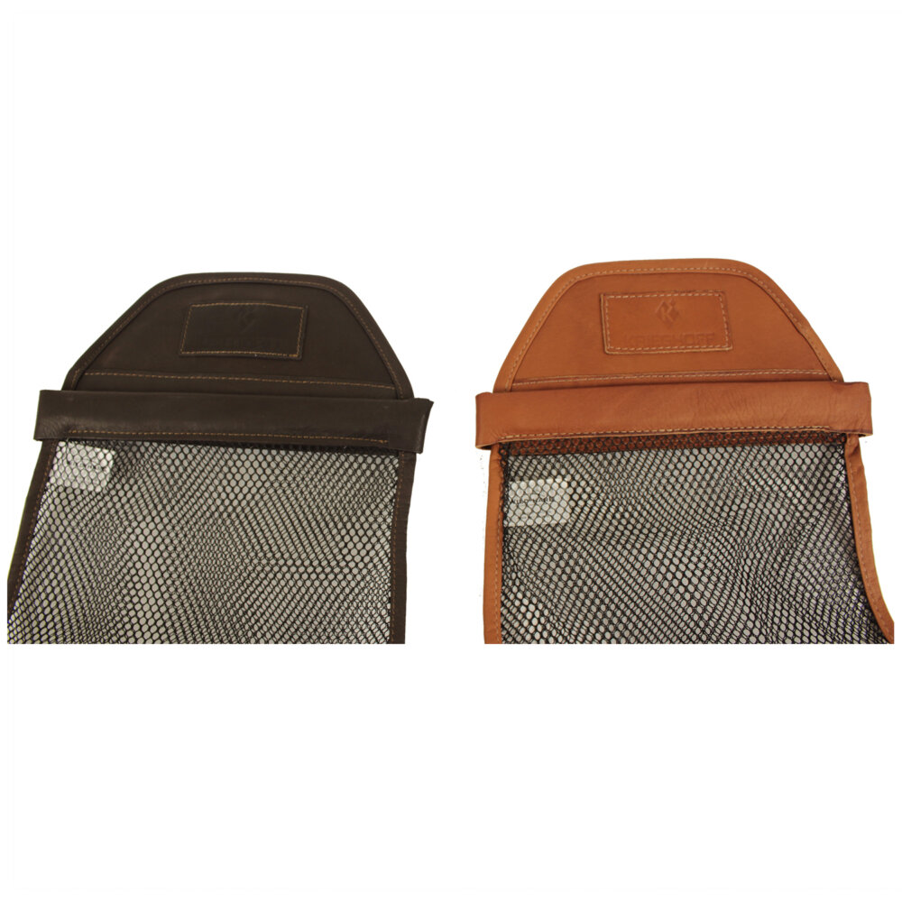 Leather Mesh Hull Bag by Wild Hare, Two Colors