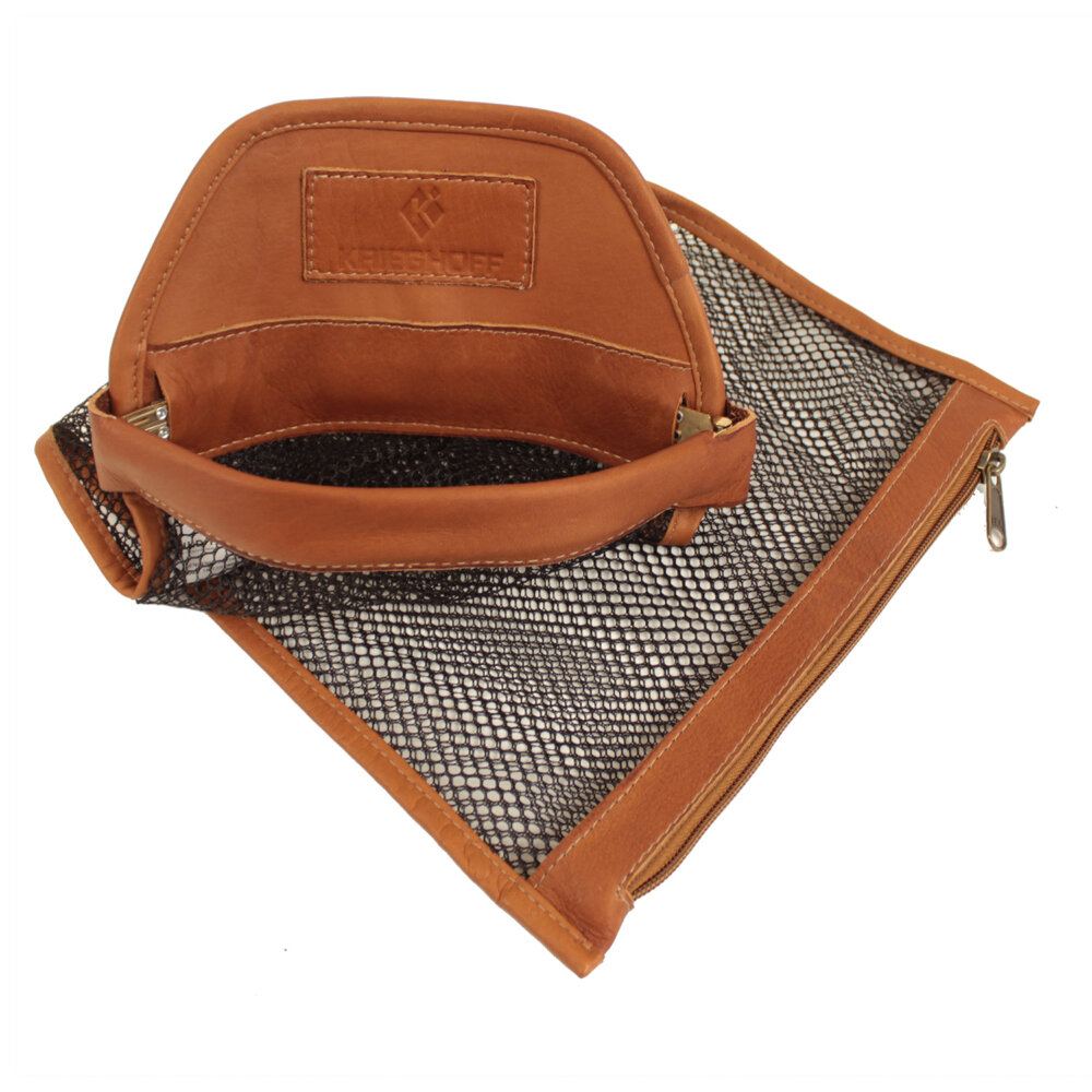 Leather Mesh Hull Bag by Wild Hare, Two Colors