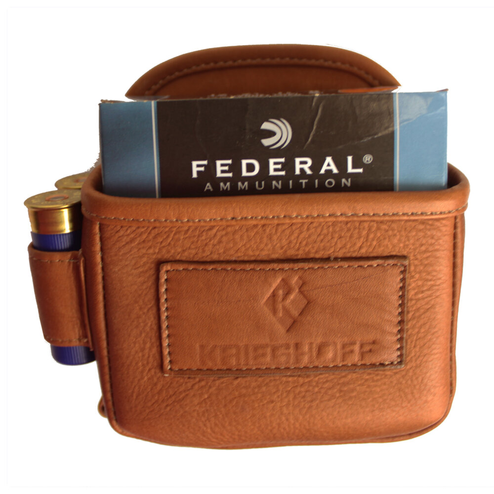 Leather 1 Box Carrier by Wild Hare, Two Colors