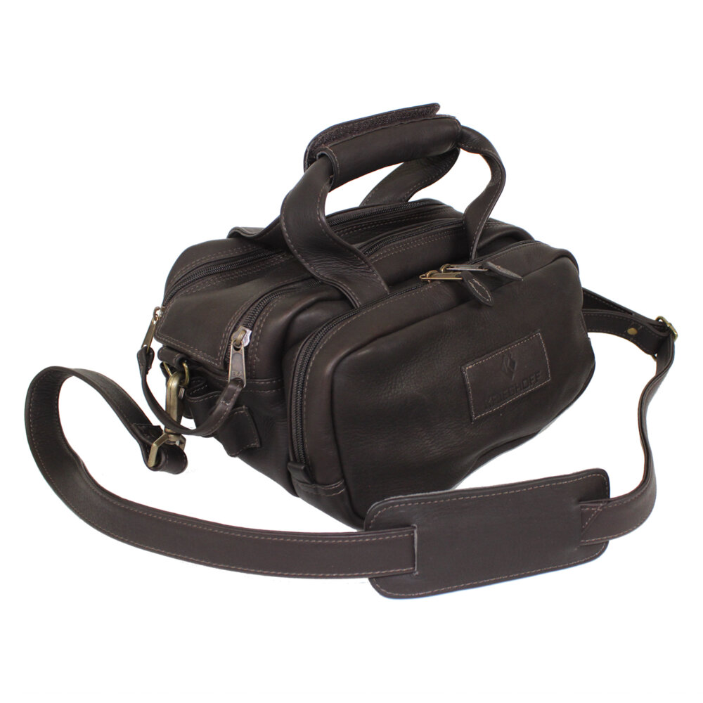 Leather 6 Box Carrier by Wild Hare, Two Colors