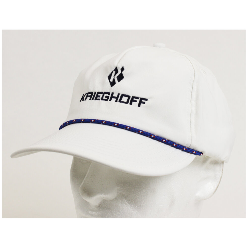 Krieghoff “Crusher” Rope Hat, White