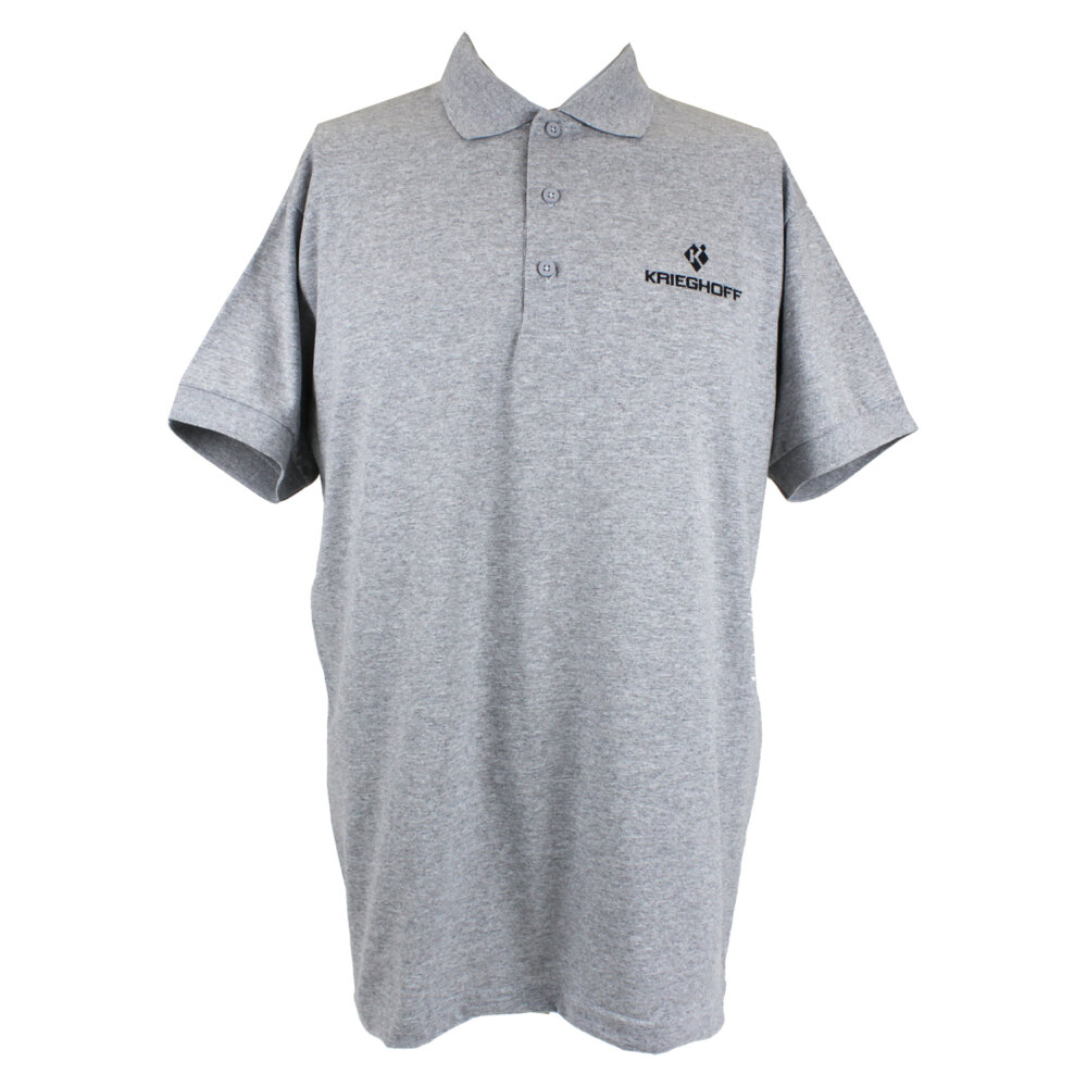 DryBlend Jersey Polo Shirt, Grey