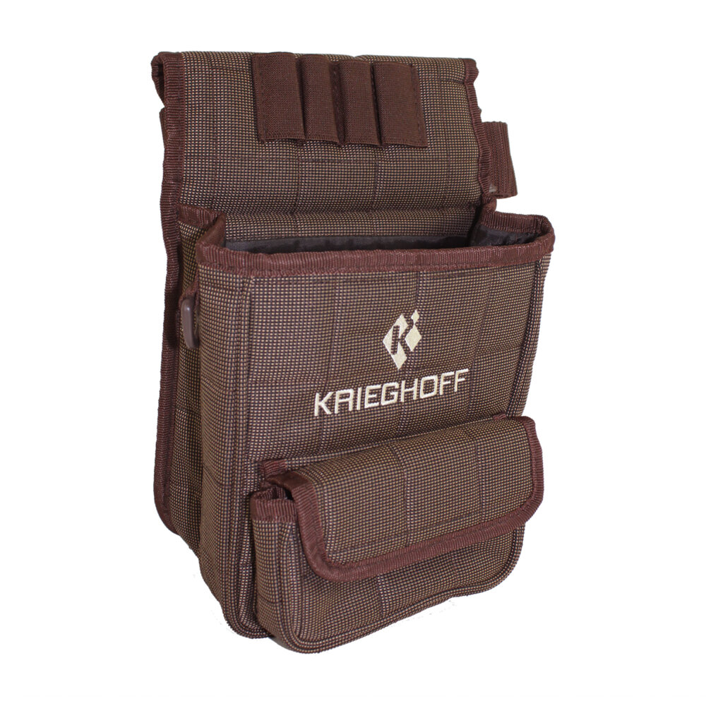 Deluxe Divided Shell Pouch by Wild Hare, Brown